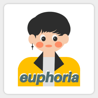 Euphoria BTS TINY KOO Art Magnet